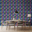 Geek wallpaper geometric shapes design color multicolor