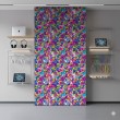 Geek wallpaper pop art graffiti design color fuchsia