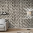 Geometric wallpaper abstract design Galaxy black