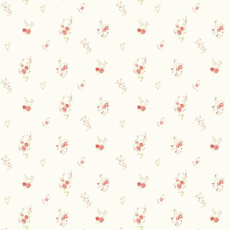 Floral Wallpaper red and white roses