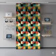 Geometric wallpaper abstract design Chroma multicolor