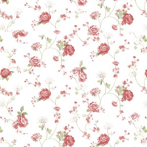 Floral Wallpaper Red Roses