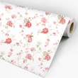 Papier peint floral Rosas Rojas