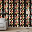 Papier peint géométrique motif moderne Réflexe multicolore