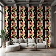 Geometric wallpaper modern design Reflex multicolor