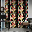 Geometric wallpaper modern design Reflex multicolor