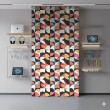 Geometric wallpaper abstract design Pulse multicolor