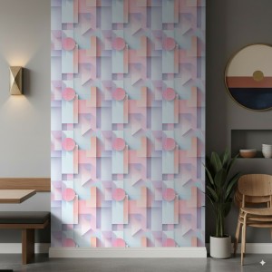 Geometric wallpaper 3D...
