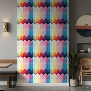 Geometric wallpaper 3D...