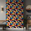 Geometric wallpaper modern design Lumen multicolor
