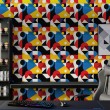 Geometric wallpaper modern design Lumen multicolor