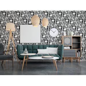 Squares Geometric Wallpaper