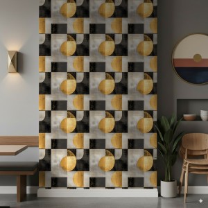 Geometric wallpaper circles...