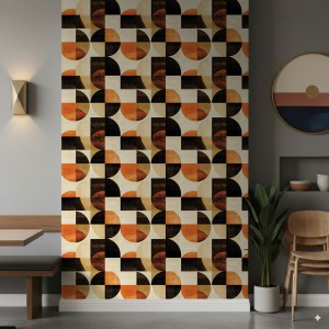 Geometric wallpaper circles...