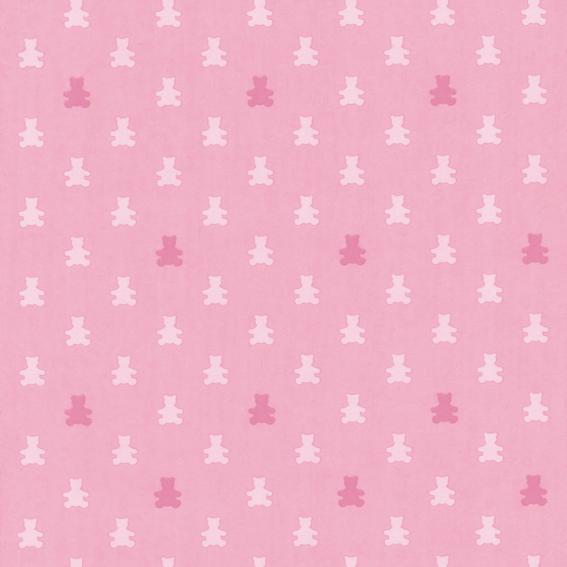 Children's Wallpaper Ositos rosas