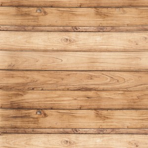 Tapete Planken aus hellem Holz