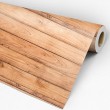 Tapete Planken aus hellem Holz