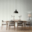 Striped wallpaper contemporary design vertical stripes mint green