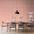 Papel pintado striped diseño moderno franjas verticales rosa