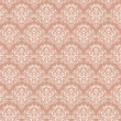 Viktorianische Tapete creme und rosa