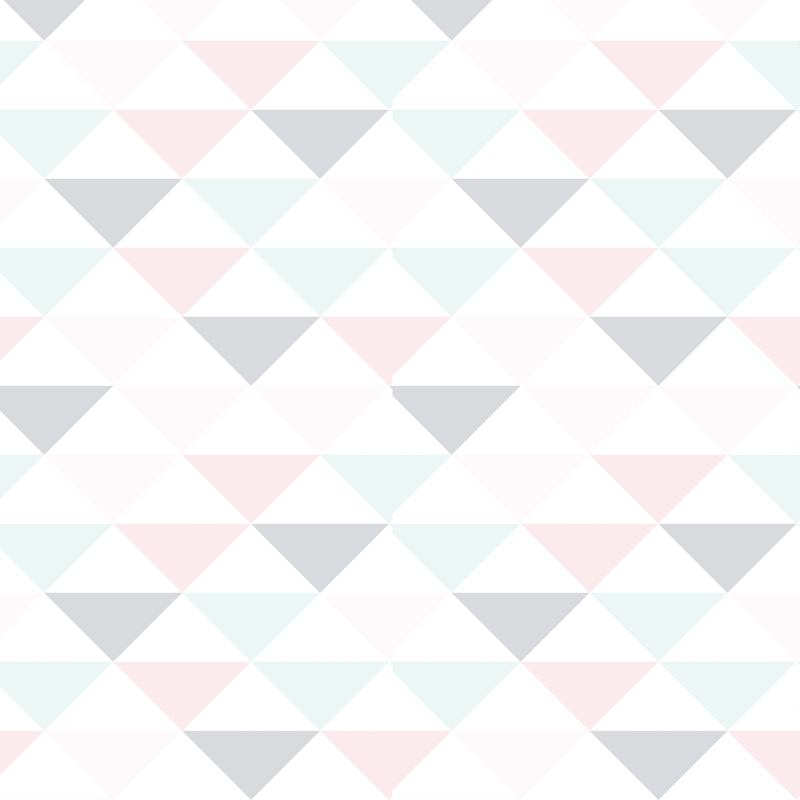 Geometrische Tapete Creme Dreiecke