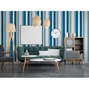 Wallpaper Blue and White...