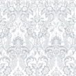 Victorian Wallpaper Flowers on white background