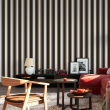 Brown and White Stripes Wallpaper