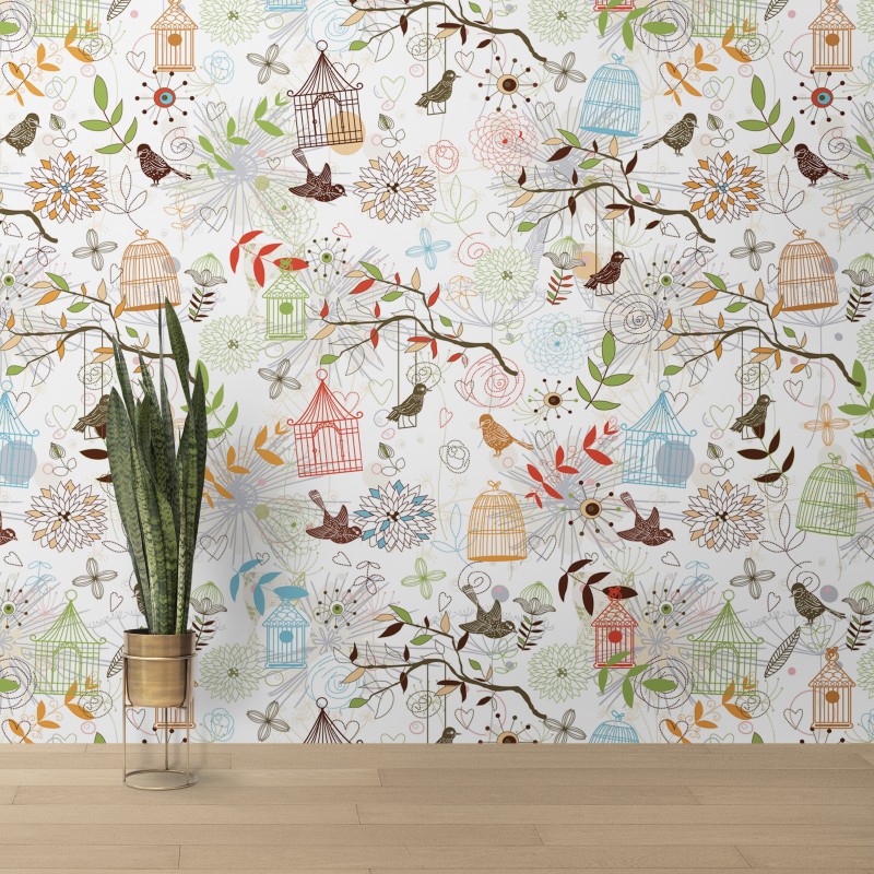 Trivial birds wallpaper