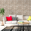 Piedra Picada Wallpaper Brown Tones