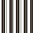 Thick and thin stripes Black wallpaper