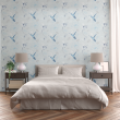 Blue Hummingbird Animal Wallpaper