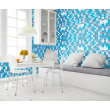 Papel Pintado Azulejos Azules