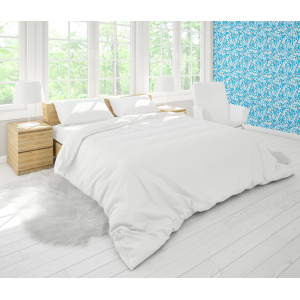 Floral Wallpaper blue...