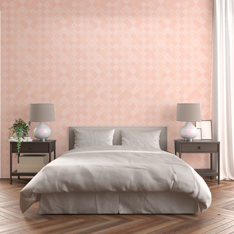 Papel Pintado Victoriano Cuadros con Flores