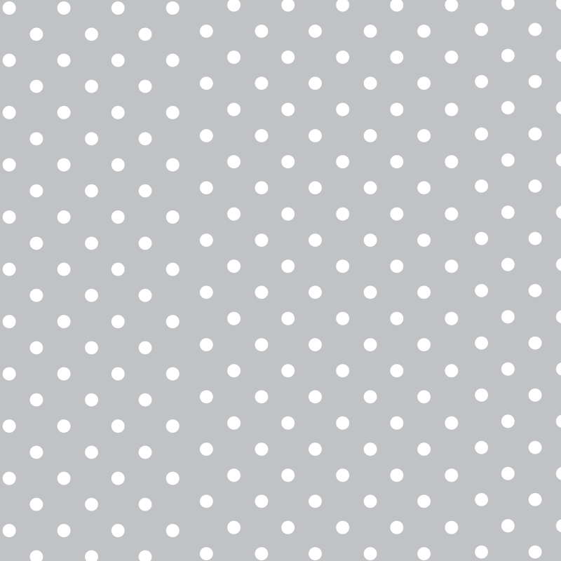 Geometrische Tapete Dots together auf grauem Hintergrund