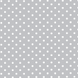 Geometrische Tapete Dots together auf grauem Hintergrund