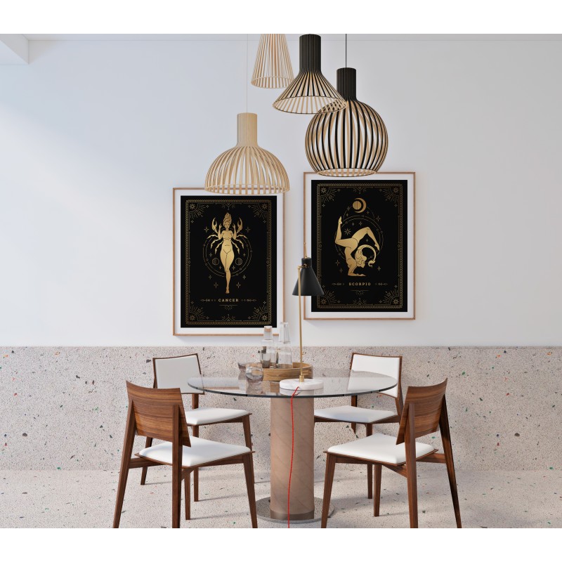 Horoscope Cancer - Scorpio Horoscope Decorative Poster