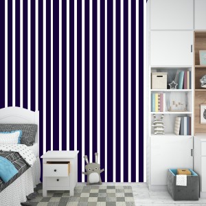 Wallpaper Dark blue stripes
