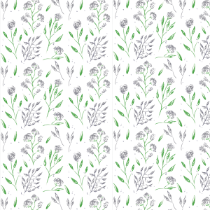 Lavender Floral Wallpaper...