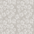 Papier peint floral gris sur fond gris