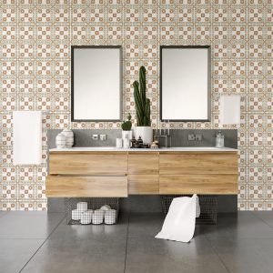 Papier peint Azulejos en...