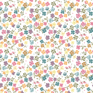 Floral Wallpaper in colors