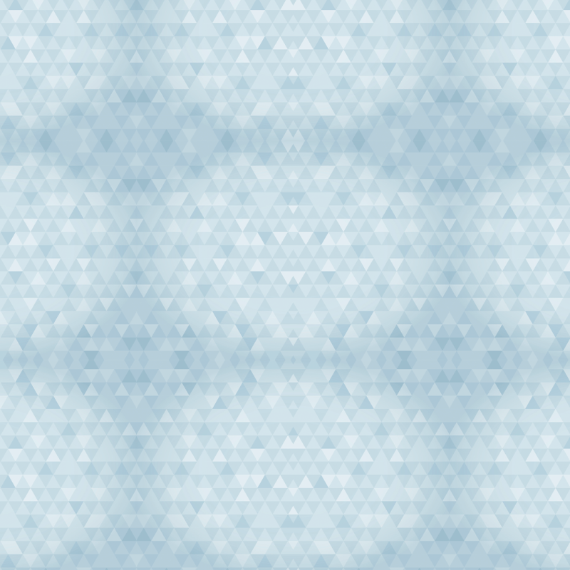 Geometrische Tapete blaue Dreiecke