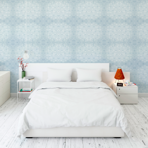 Geometric Wallpaper blue...