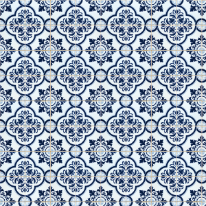 Wallpaper Azulejos en tonos...