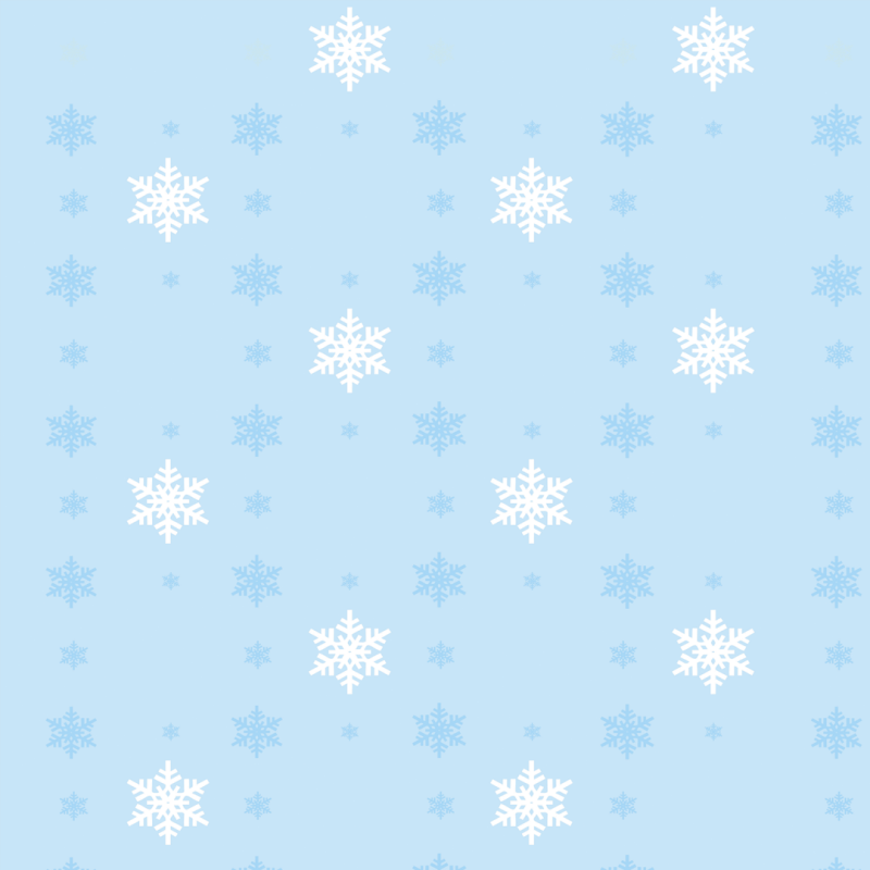 Children's Snowflake Wallpaper