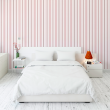 Pink stripes wallpaper