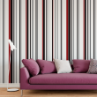 Wallpaper stripes white background stripes in red