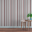 Wallpaper stripes white background stripes in red